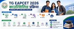 TG EAPCET 2026 काउन्सिलिङ प्रक्रिया