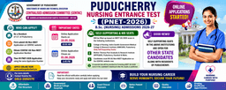 പുദുച്ചേരി നഴ്സിംഗ് എൻട്രൻസ് ടെസ്റ്റ് (PNET-2026) അപേക്ഷകൾ ആരംഭിച്ചു – പൂർണ്ണ വിവരങ്ങൾ