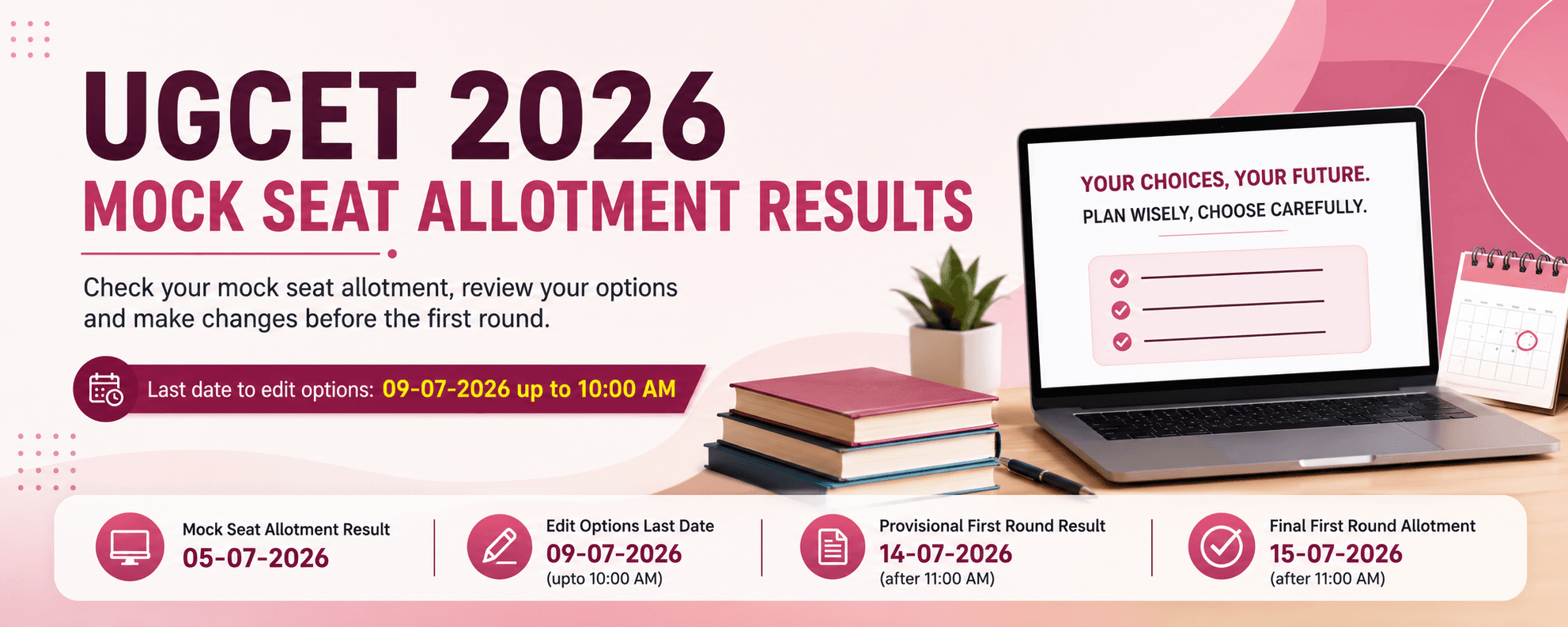 KEA UGCET 2026 Mock Seat Allotment Results Announced: Key Dates, Option Editing & Round 1 Schedule